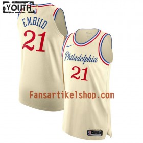 NBA Philadelphia 76ers Trikot Joel Embiid 21 Nike 2019-2020 City Edition Swingman - Kinder